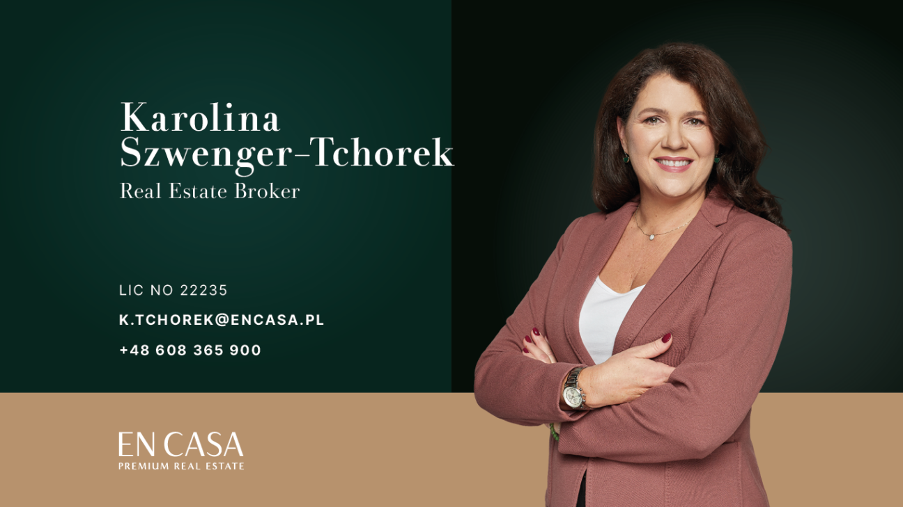 Karolina Tchorek, agent nieruchomości En Casa
